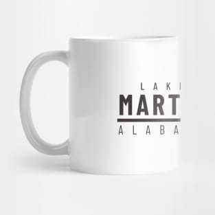 Lake Martin USA - dark text Mug